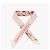 Salvatore Ferragamo Sciarpa skinny in seta Gaia Print Bianco - vista 6