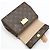 Louis Vuitton Mini borsa a tracolla Monogram Clooney Marrone - vista 6