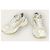 Louis Vuitton Sneakers Denim Run con monogramma beige e oro Marrone - vista 3