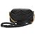 Gucci Borsa a tracolla Matelassé Marmont Nero - vista 3