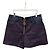 Louis Vuitton Denim-Shorts mit Monogramm-Flockprint Blau