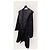 Louis Vuitton Cappotto a portafoglio con cappuccio e monogramma bianco e nero - vista 2
