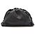 Bottega Veneta Borsa Dumpling in pelle di vitello nera Nero - vista 6