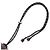 Prada Speedrock Re-Nylon Leather Card Holder Brown - view 8