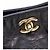 Chanel Black Quilted CC Bucket Bag Schwarz - Ansicht 6