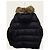 Moncler Black Badge Made Up Fur Hooded Down Jacket - view 4