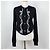Hermès Langarmstrickjacke für Damen Strick Noir Schwarz - Ansicht 5