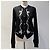 Hermès Langarmstrickjacke für Damen Strick Noir Schwarz - Ansicht 6
