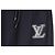 Louis Vuitton Wool-Blend Leather Jogger Track Pants Blue - view 2