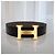 Hermès Reversible Men's Leather Belt with Gold Buckle Brown - view 6