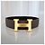 Hermès Reversible Men's Leather Belt with Gold Buckle Brown - view 7