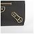 Balenciaga Giant Metallic Edge Zip Long Wallet Black - view 3