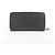 Balenciaga Giant Metallic Edge Zip Long Wallet Black - view 5