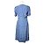 Abito a quadri blu Acne Studios - vista 2