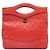 Chanel Lammfelltasche Rot