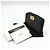 Chanel Cartera de tarjetas con cremallera Chevron Gold Boy Negro - vista 2