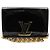 Louis Vuitton Borsa a tracolla Louise GM con catena in Amarante Patent Multicolore