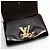 Louis Vuitton Borsa a tracolla Louise GM con catena in Amarante Patent Multicolore - vista 7
