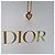Dior Anello Logo Cuore e Collana con Pietra (Collana Premium) D'oro - vista 12