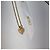 Dior Anello Logo Cuore e Collana con Pietra (Collana Premium) D'oro - vista 3