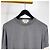 Thom Browne Diagonales Armband aus Merinowolle-Strick Grau Braun - Ansicht 3
