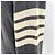 Thom Browne Diagonales Armband aus Merinowolle-Strick Grau Braun - Ansicht 5
