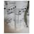 Louis Vuitton Oversized Wollstrick mit Intarsia-Note-Muster Silber - Ansicht 9