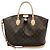 Louis Vuitton Monogram Boétie MM Shoulder Bag Brown