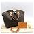 Louis Vuitton Monogram Boétie MM Shoulder Bag Brown - view 2