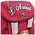 Gucci Tiger Embroidered Techno Canvas Backpack Red - view 4