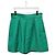 Louis Vuitton Mini shorts a gamba larga in lana e seta verde
