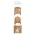 Isabel Marant NEWTON Logo Cardigan Camel Braun - Ansicht 2
