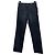 Miu Miu Pantalones de denim stretch con logo Negro