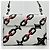 Louis Vuitton Borsa a tracolla Twist MM in pelle Epi Argento - vista 11
