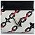 Louis Vuitton Borsa a tracolla Twist MM in pelle Epi Argento - vista 8
