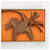 Hermès Rodeo Charm Pegasus Taschenanhänger Gold Orange  - Ansicht 3