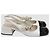 Miu Miu Mary Jane Slick Back da donna Argento - vista 5