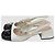 Miu Miu Mary Jane Slick Back da donna Argento - vista 6
