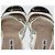 Miu Miu Mary Jane Slick Back da donna Argento - vista 7