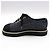 Chanel Sneakers in tweed con lacci di perle Blu - vista 3