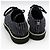 Chanel Sneakers in tweed con lacci di perle Blu - vista 5