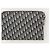 Dior Clutch con zip in jacquard Oblique beige e nero Marrone - vista 5