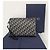 Dior Clutch con zip in jacquard Oblique beige e nero Marrone - vista 6