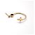 Louis Vuitton Orecchini a cerchio Edil Blossom in oro rosa e diamanti - vista 6