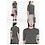 Thom Browne Diagonal gestricktes Kurzarm-Shirt aus Merinowolle Braun - Ansicht 8