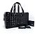 Chanel Borsa a mano Boston Bag Chocolate Bar Patent Black