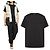 Moncler Logo Baumwoll-T-Shirt Schwarz