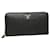 Prada Saffiano Long Wallet Schwarz