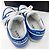 Prada Downtown Leder-Sneaker White Cobalt Blue Blau - Ansicht 7