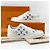 Louis Vuitton Sneakers Monogram Rivoli Bianco - vista 4